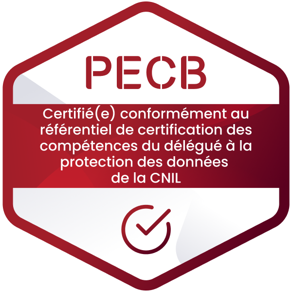D&eacute;l&eacute;gu&eacute; &agrave; la protection des donn&eacute;es certifi&eacute; conform&eacute;ment au r&eacute;f&eacute;rentiel de la CNIL